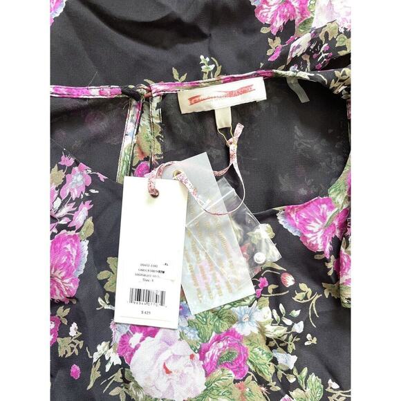 LoveShackFancy Garner Midnight Muse Mini Dress Size 8 NEW $425 - Picture 7 of 8